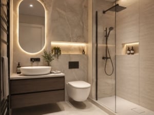 Bathroom placed in the wrong zone, a serious Vastu defect