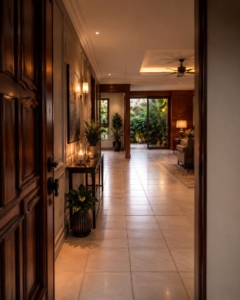 Main door as the gateway for energy and opportunity in Vastu